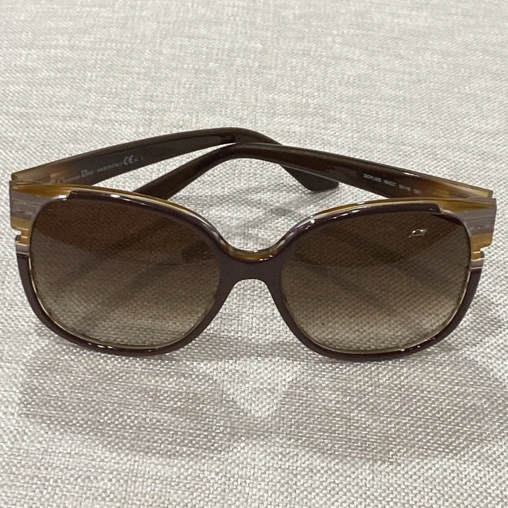 Christian Dior DIORLINE vintage large sunglasses 🕶️ made in Italy - Picture 5 of 16